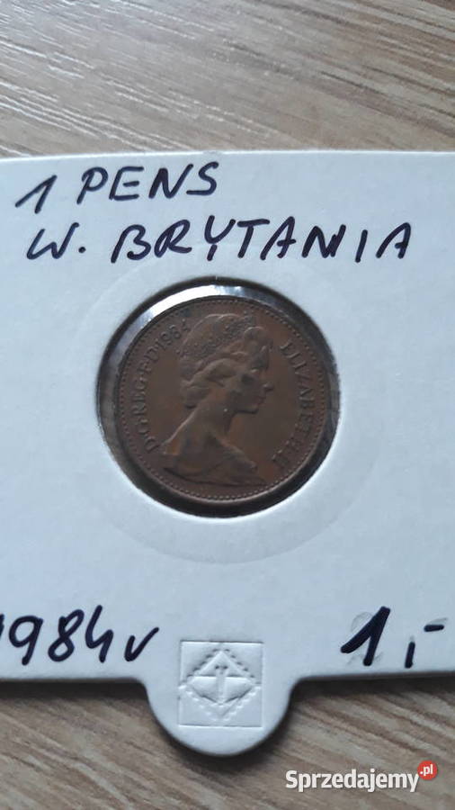 1 Pens WBrytania 1984 r Konin sprzedam