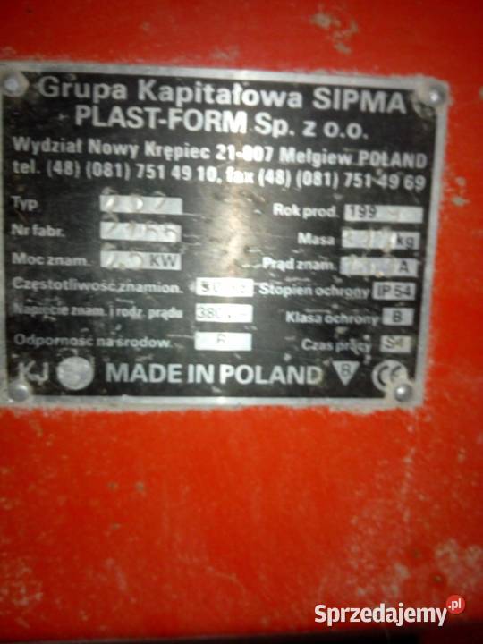 gniotownik sipma Wola Zambrowska