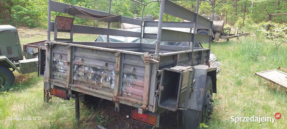 przyczepa wojskowa 1 osiowa 15 t Piaseczno sprzedam
