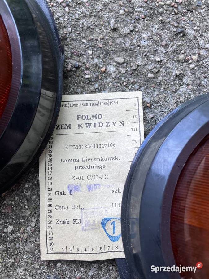 NOWE kierunkowskazy Syrena FSO Poznań