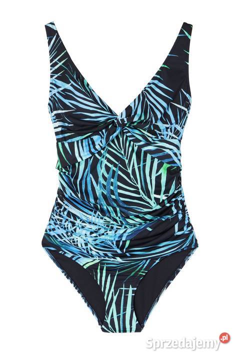 Nowy jednoczęściowy strój kąpielowy w palmy