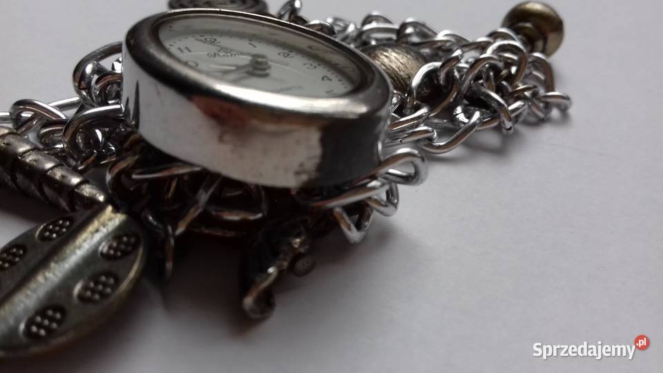 NOWY zegarek kwarcowy bransoletka rękodzieło Warszawa