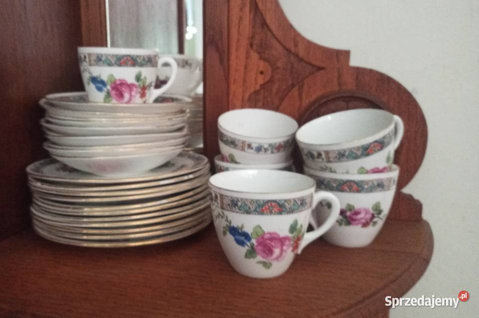 Filiżanka z talerzykiem deserowym SHELLEY Gdańsk