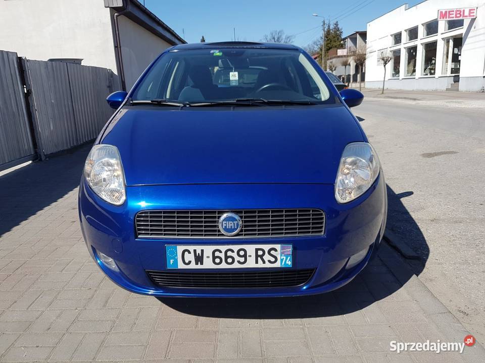 Fiat Grande Punto II klimatyzacja opłacony 6 kujawsko-pomorskie Izbica Kujawska