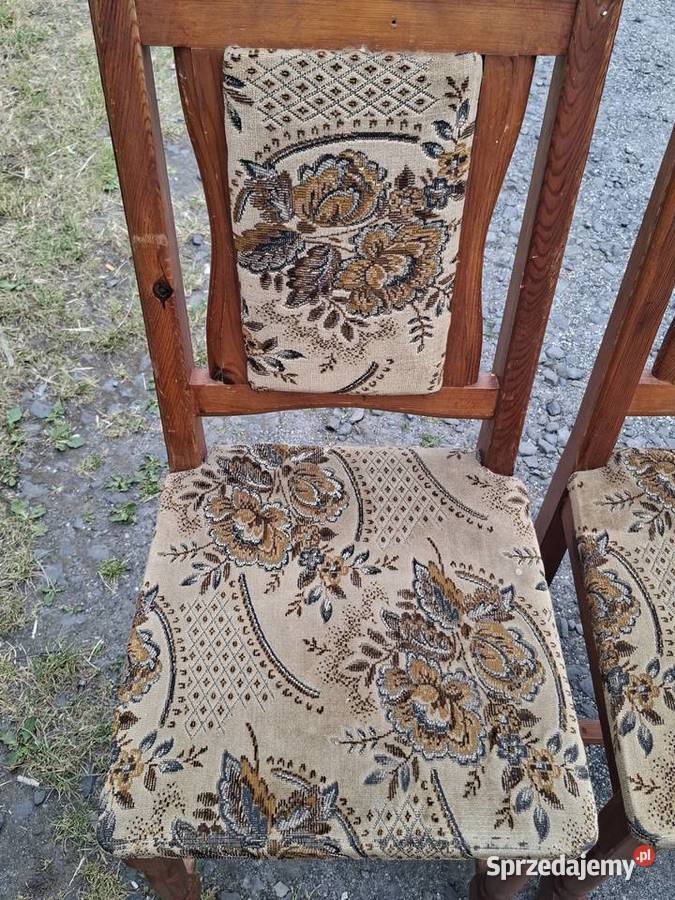 Krzesła Drewniane Stan Zgorzelec sprzedam