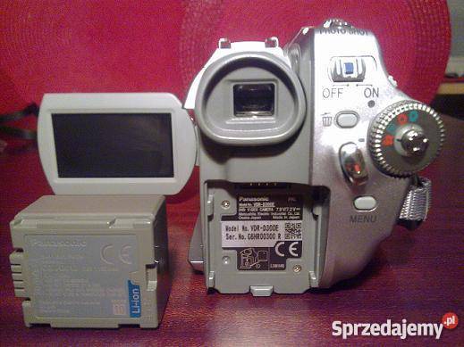 Kamera DVD PanasonicVDRD300 3 płyty Panasonic Warszawa