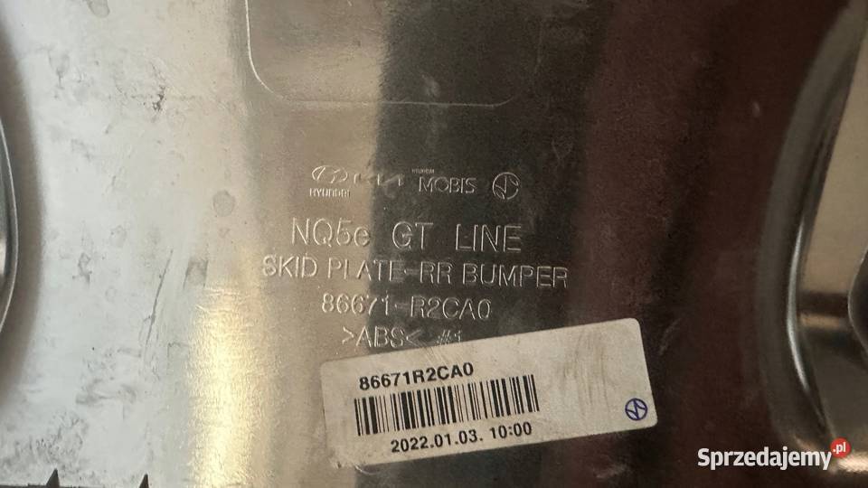 DOKŁADKA CHROM LISTWA ZDERZAKA TYŁ KIA SPORTAGE Gorzów Wielkopolski