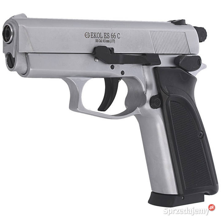 Pistolet wiatrówka EKOL Voltran ES 66C White 45 Warszawa