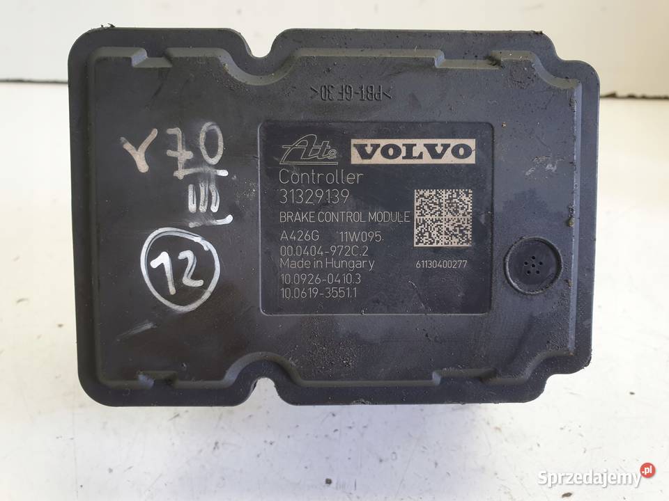 Volvo V70 III S80 II POMPA ABS Sterownik osobowe Janów