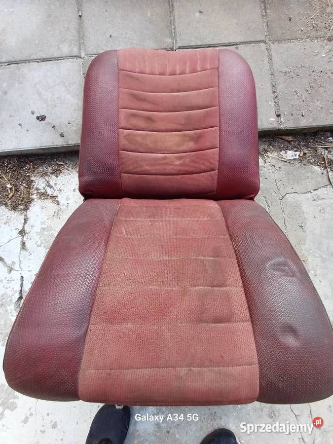 Komplet siedzeń z Syreny 105 LUX mazowieckie Warszawa sprzedam