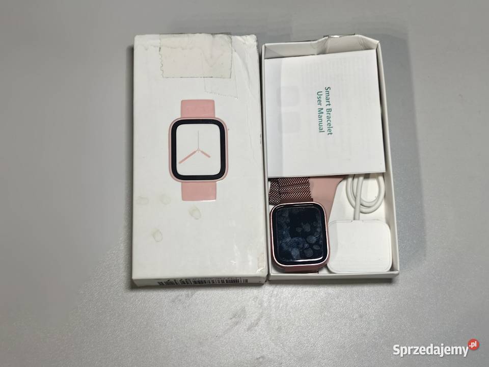 Smartwatch Naixues Pink różowy bransoletka Inczew