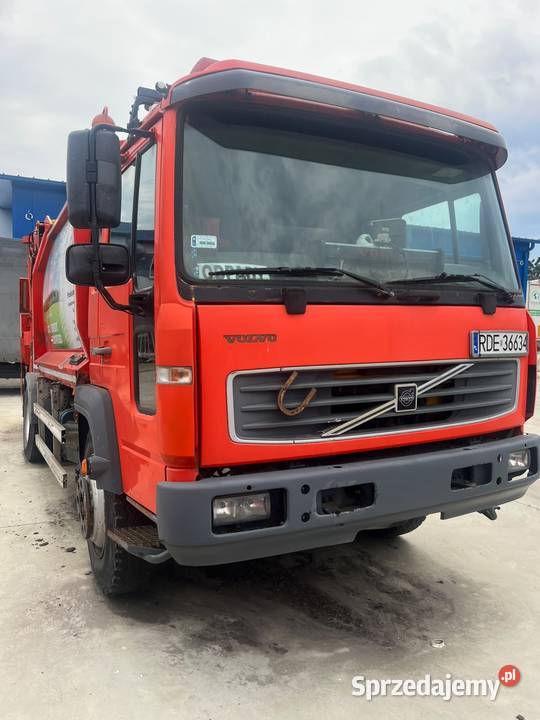 Volvo FL6 L180 E3 120t śmieciarka 3500kg sprzedam