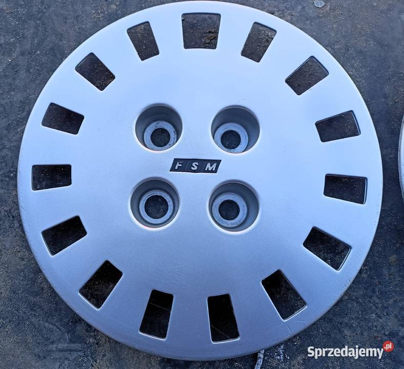 Oryginalne Kołpaki 12 Fiat 126p Fl Export Bosmal Tarnobrzeg