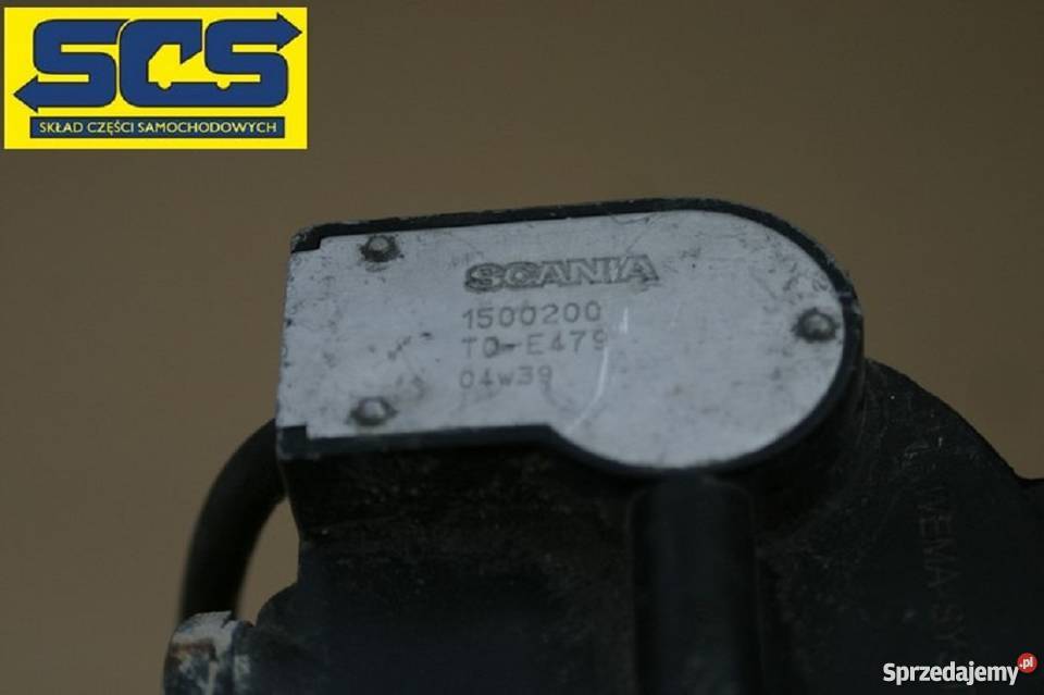 SCANIA 4 R SMOK SSAK PALIWA 1500200 48 SPRAWNY lubuskie sprzedam