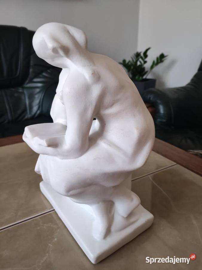 Figura ceramiczna johikera Bochyme Janów Lubelski