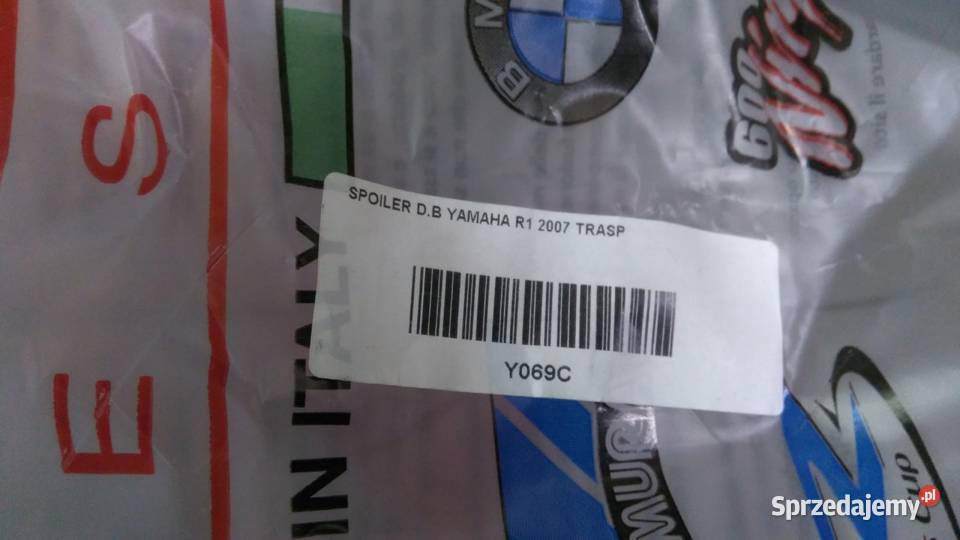 SZYBA OWIEWKA YAMAHA YZF R1 FABBRI MADE IN ITALY Bielsk Podlaski