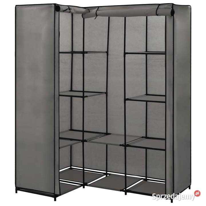 vidaXL Szafa narożna szara 130 x 87 x 169 Warszawa