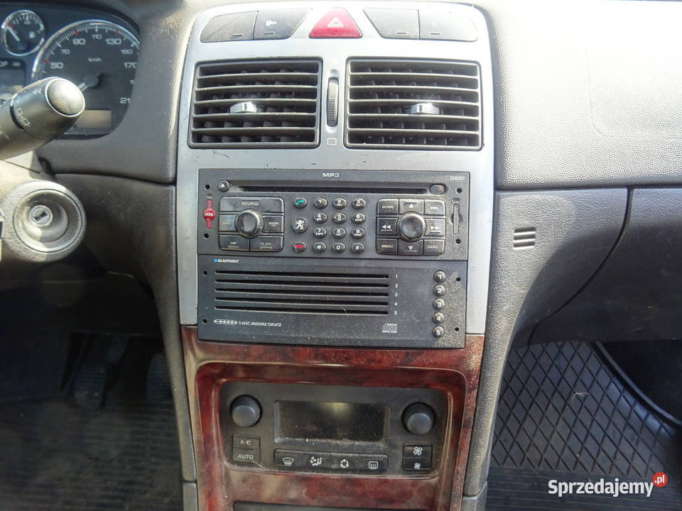 Peugeot 307 Citroen C4 antena zewnętrzna dachowa Rok produkcji 2007 Sprzęt audio fabryczny Wieluń sprzedam