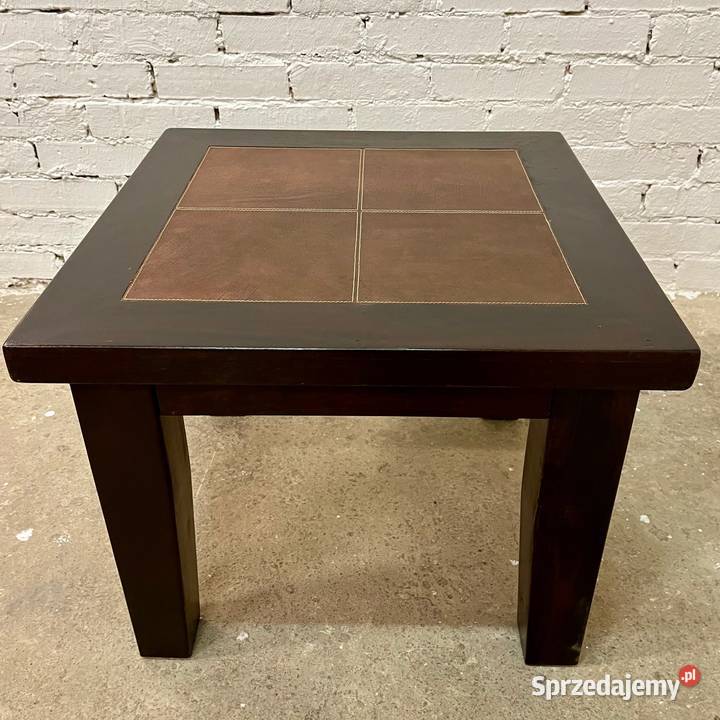 Mały stolik drewniany 56x56 Habufa Opole