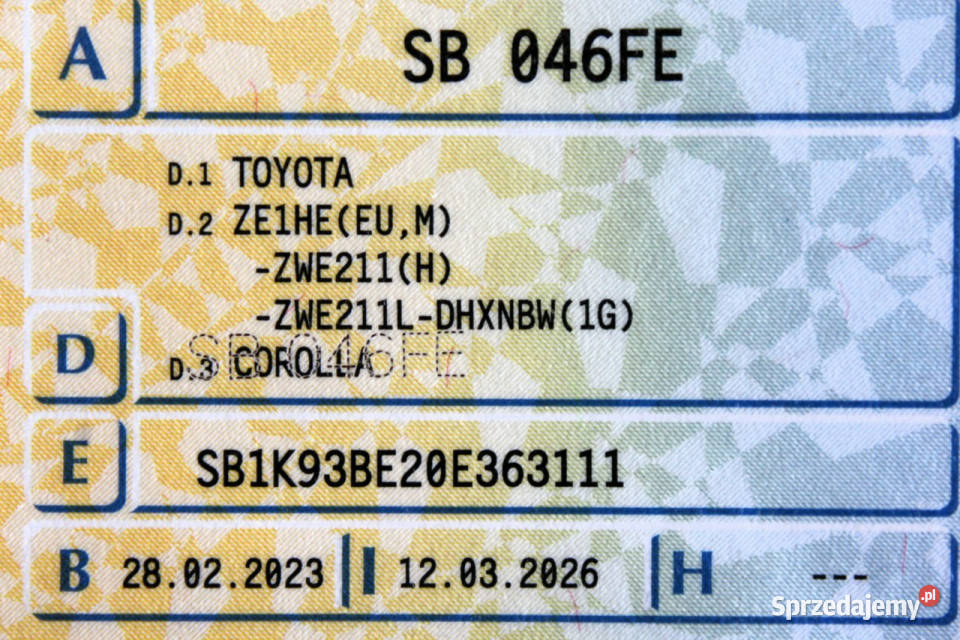 Toyota Corolla Tempomat Serwis ASO Comfort Corolla Sokołów