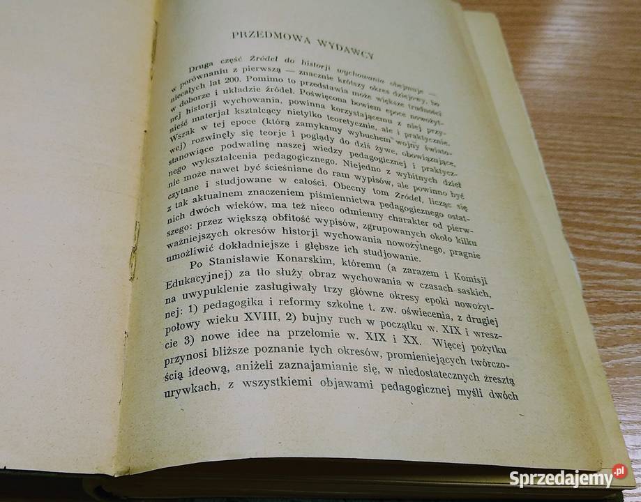 Źródła do historji wychowania Cz 2 w XVIII do XX pomorskie Gdańsk