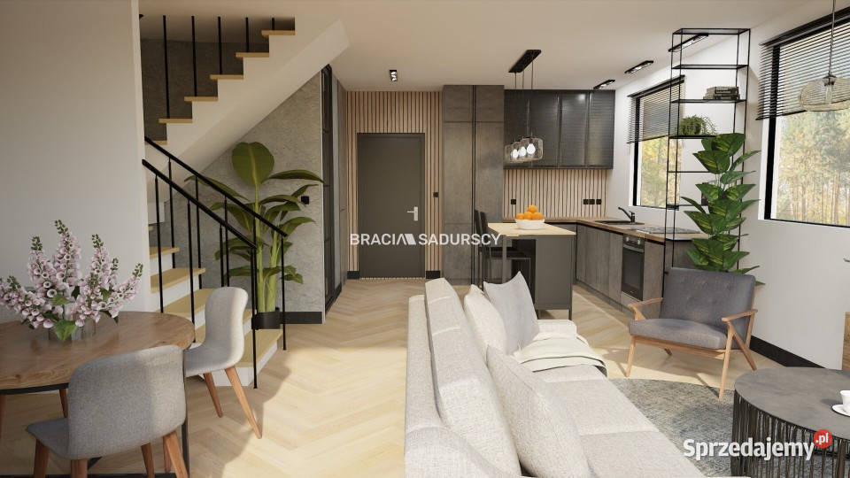 Dom bliźniak 9394m2 Kraków Koprowa 3 piętra i więcej małopolskie