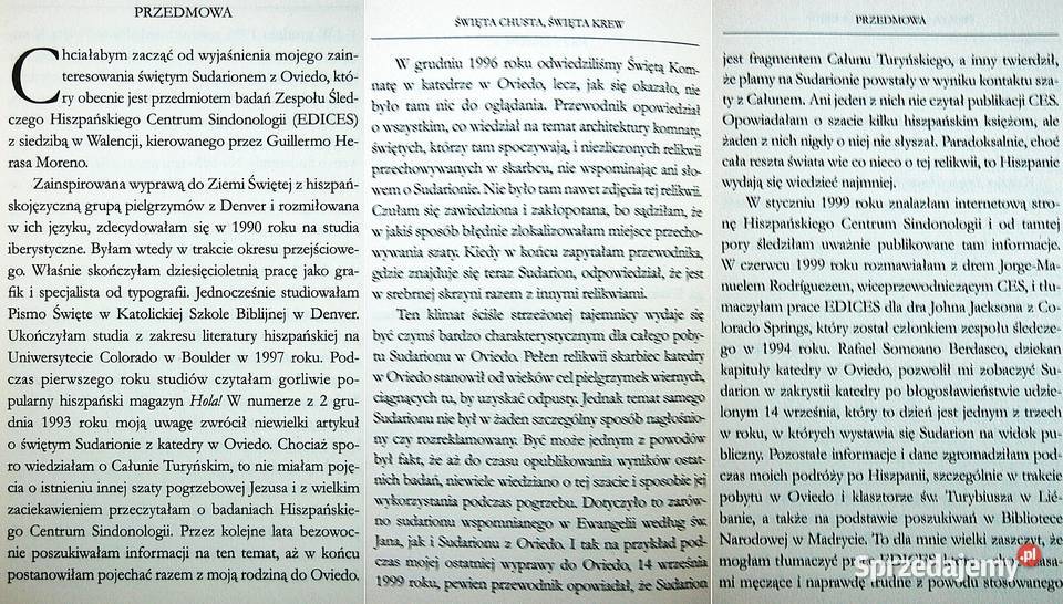 Święta chusta Święta Krew Tajemnica sudarionu z Dom i Ogród Lublin