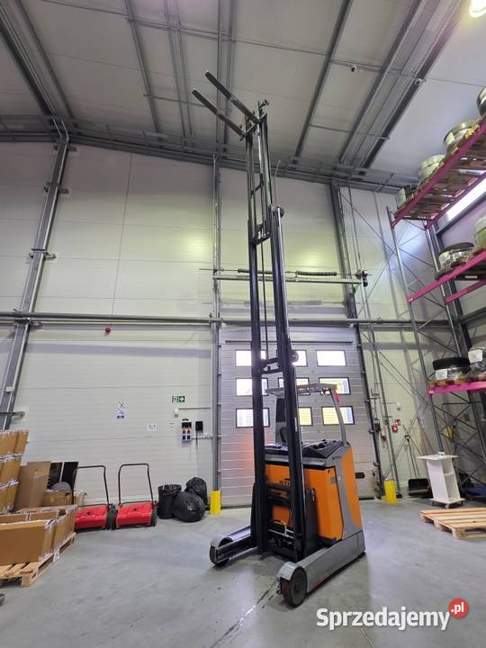 Elektryczny wózek widłowy wysokiego składowania Rybno