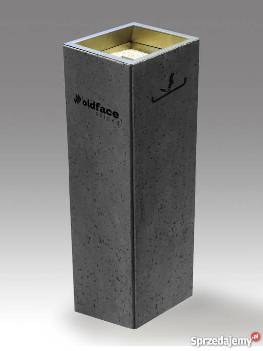 Popielnica stojąca beton architektoniczny małopolskie Kraków