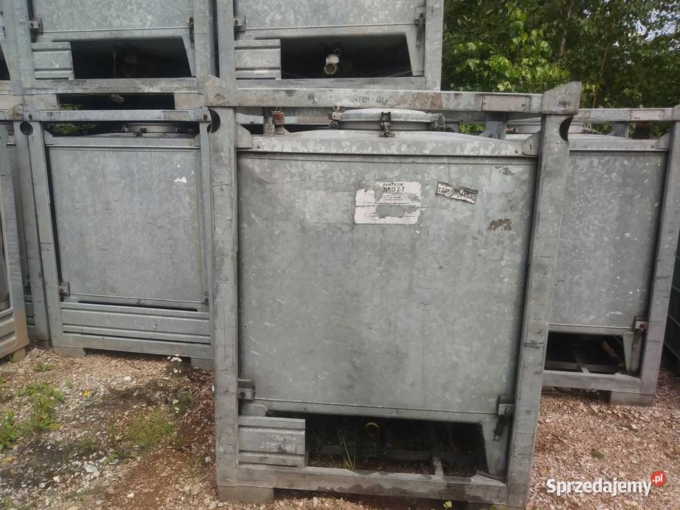 Zbiornik mauzer 1000L 1 M3 1 L ocynk Suchedniów