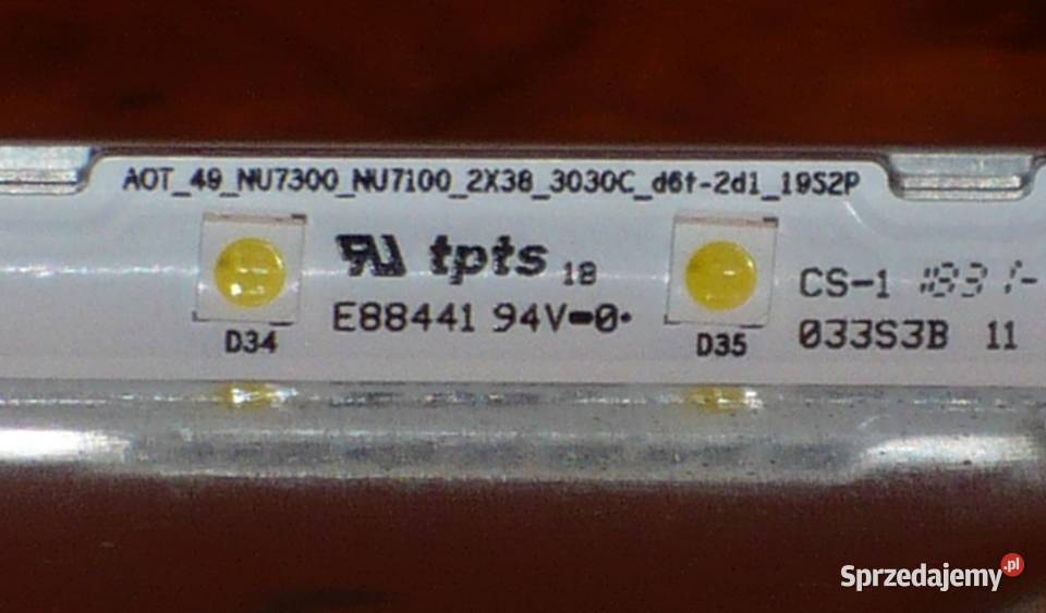 Listwa LED BN6115483A Podświetlenie matrycy TV Lublin sprzedam