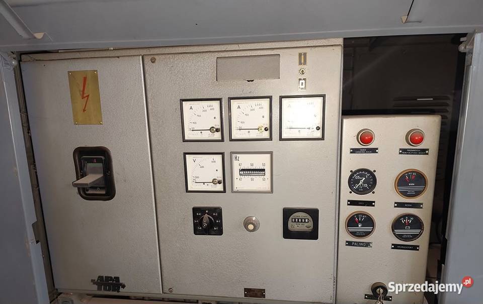 Agregat prądotwórczy 100KW40050Hz silnik SW680