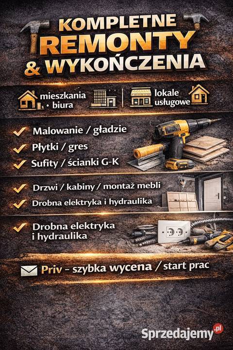 Naprawiam wszystko w Twoim domuszybkie