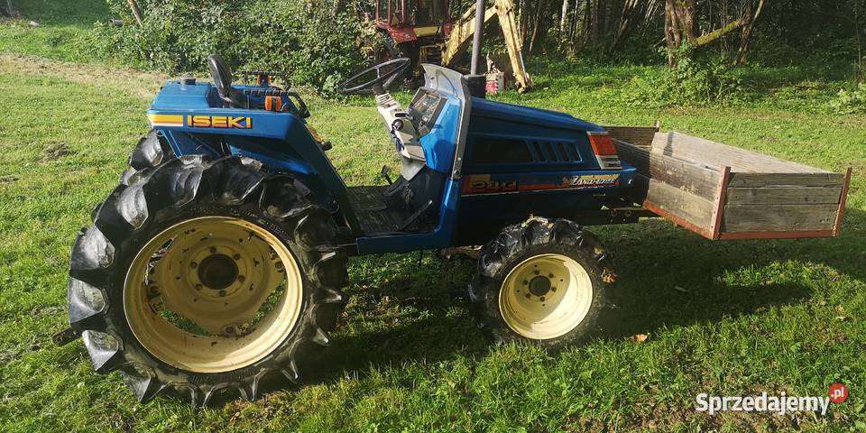 Iseki TU24 4x4 traktor ciagnik traktorek podkarpackie Teleśnica Oszwarowa sprzedam