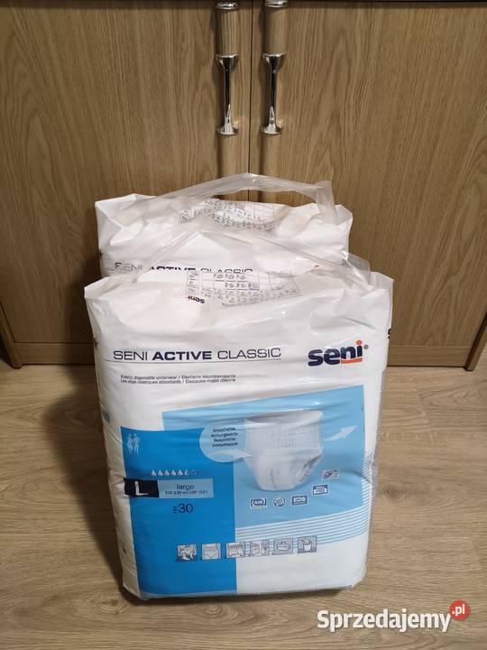 Pieluchy Dorosłych Seni 2 Opakowania 2x30 Sztuk dolnośląskie Zgorzelec