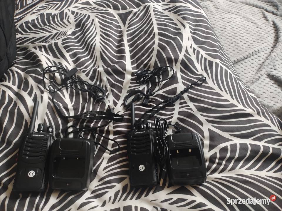 Zestaw 2x Krótkofalówka Baofeng BF88E Akcesoria Góra Kalwaria