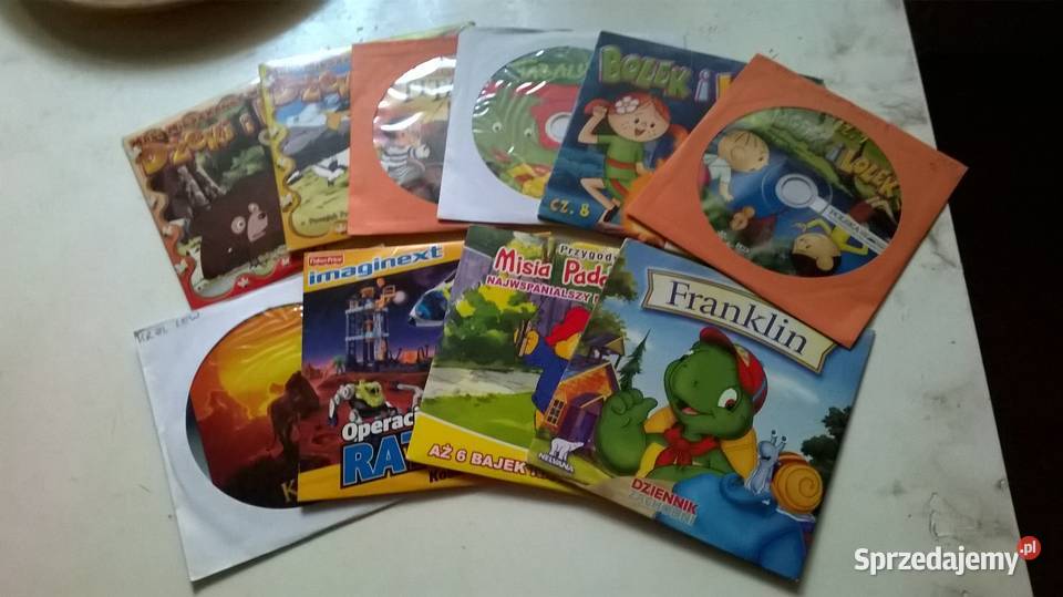 DVD filmy bajki dzieci wg załączonego opisu Gliwice