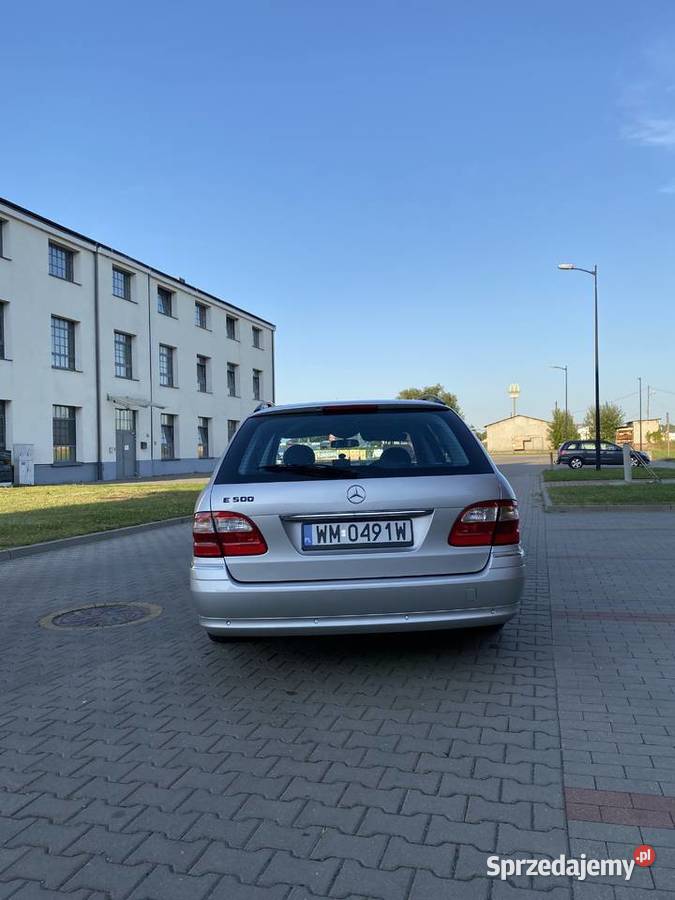 Sprzedam MercedesBenz w211 e500 BenzynaGaz mazowieckie Warszawa