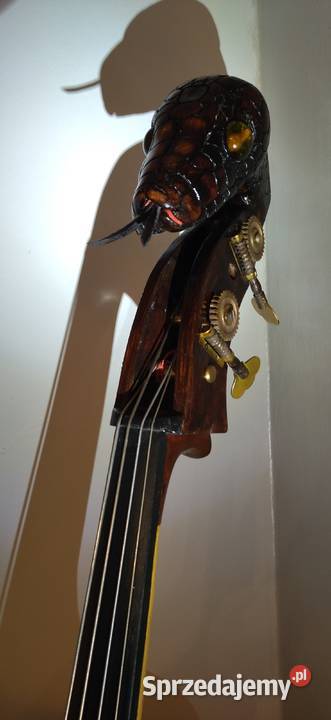 Kontrabas 44 Pyton z Filharmonii Lwowskiej Jędrzejów sprzedam
