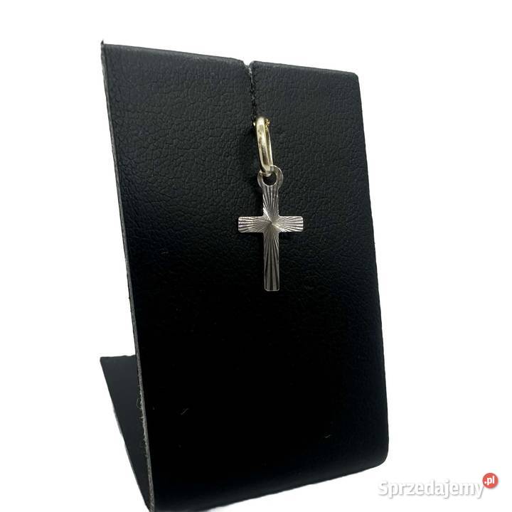 Złota zawieszka pr 585 027g Krzyżyk sprzedam