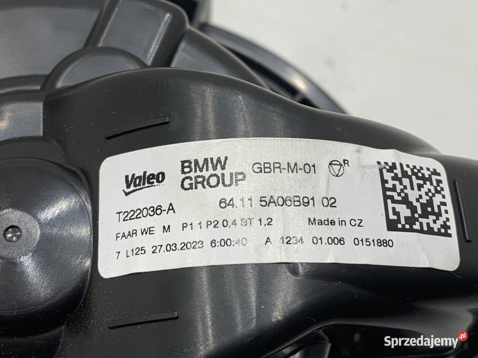 DMUCHAWA NAWIEWU BMW X1 U11 20222025 5A06B91 podkarpackie