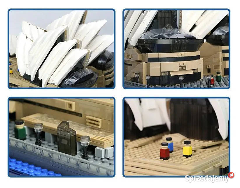 Klocki Opera Sydney 2937 elementów model budynek Warszawa