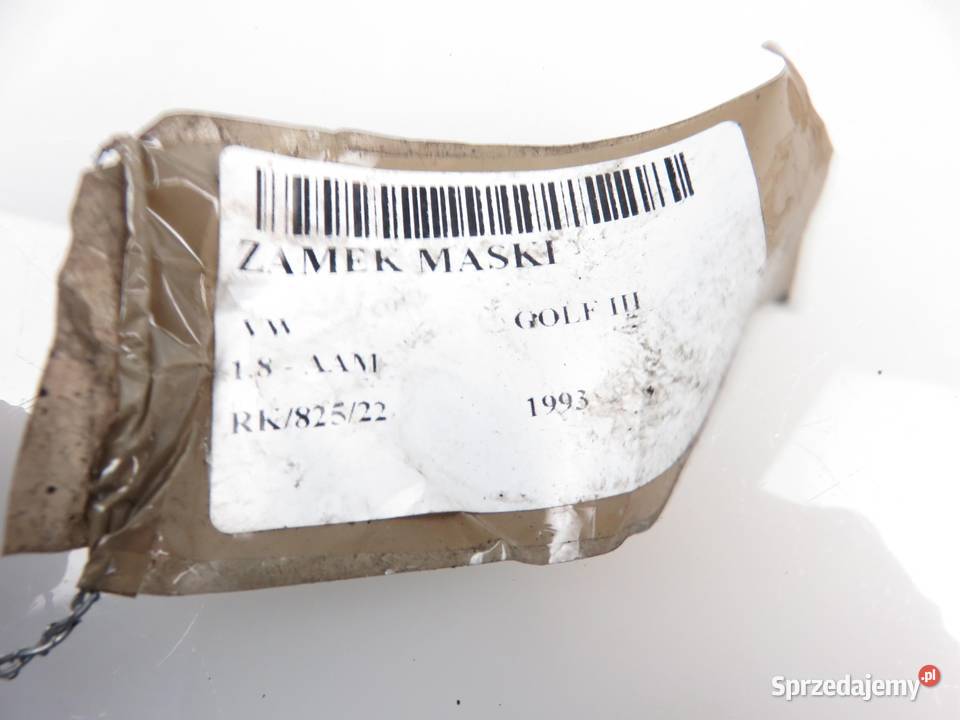 ZAMEK MASKI VW GOLF III osobowe