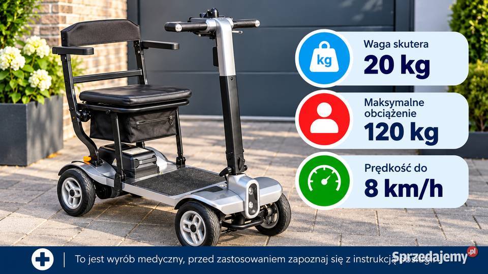 Skuter seniorów i nie mazowieckie Warszawa