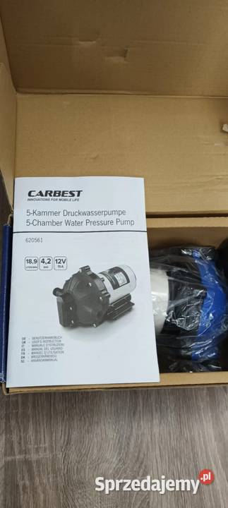 Pompą membranowa ciśnieniowa Carbest 189 L Kutno sprzedam