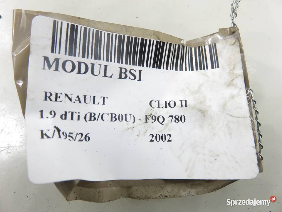 BSI RENAULT CLIO II 19 dTi P8200031555 osobowe małopolskie
