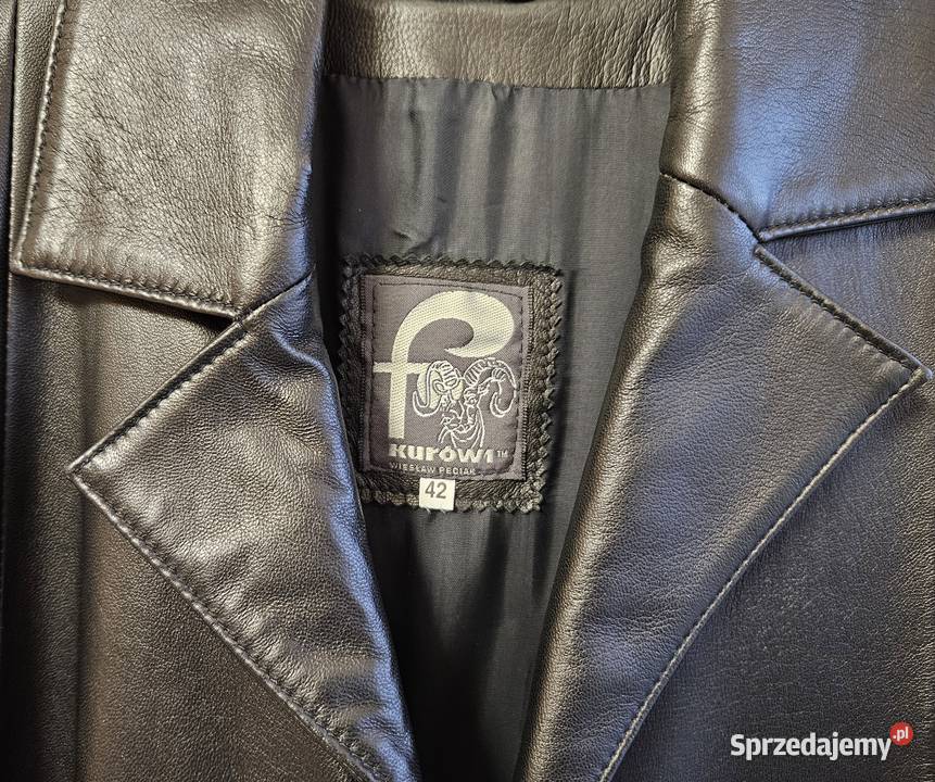 Płaszczyk damski skórzany Kurów Lublin
