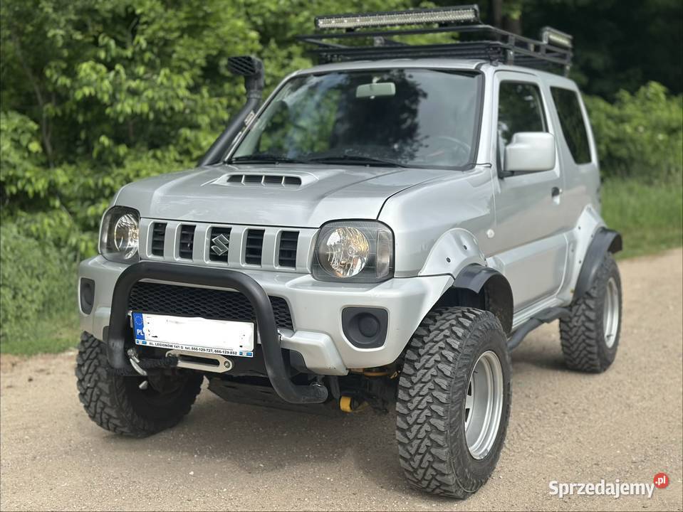 Suzuki Jimny 16 LPG OFF ROAD Lift 3 FourArt 4x4 nieuszkodzony Łomża
