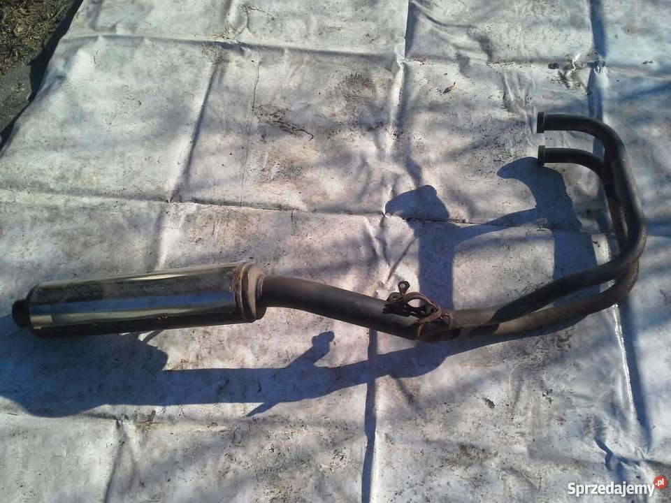 Kawasaki er5 Tłumik kolektor Poznań Układ wydechowy