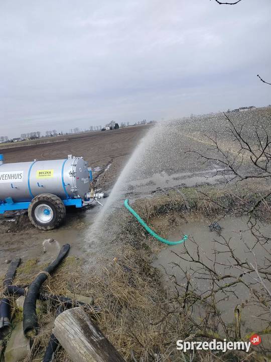 Beczka asenizacyjna beczkowoz 6000 litra Beczkowozy Radziejów